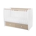 Letto per bambini MATRIX NEW white+amber /lamelle anteriori rimosse/